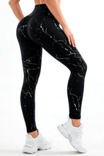 Cargar imagen en el visor de la galería, Negro Mármol | Leggin Anti-Celulitis, Anti-Fluidos Con Cintura Alta &amp; Horma Ideal Leggins RBJ Leggins 
