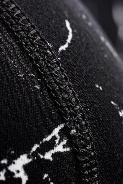 Negro Mármol | Leggin Anti-Celulitis, Anti-Fluidos Con Cintura Alta & Horma Ideal Leggins RBJ Leggins 