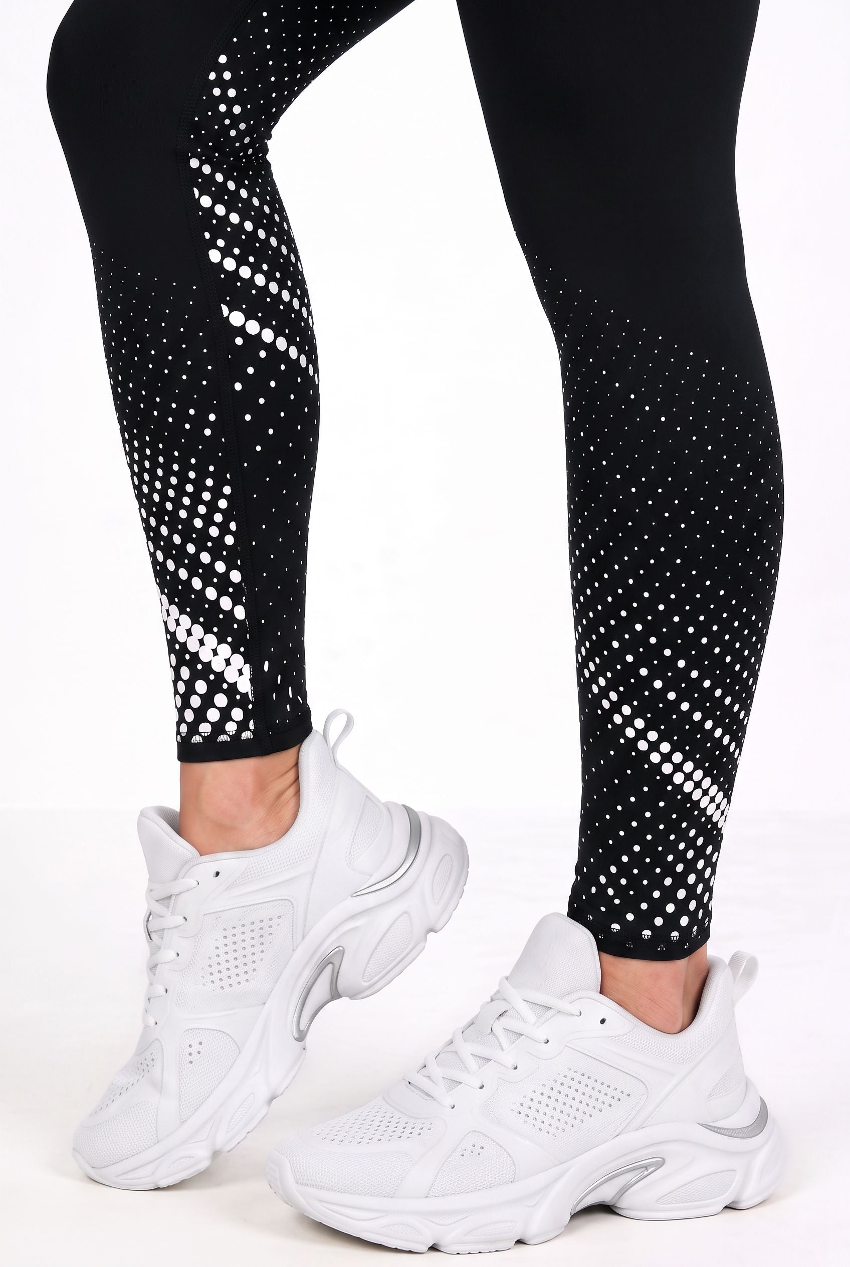 Royal Black | Leggin Anti-Celulitis, Anti-Fluidos Con Cintura Alta & Horma Ideal Leggins RBJ Leggins 