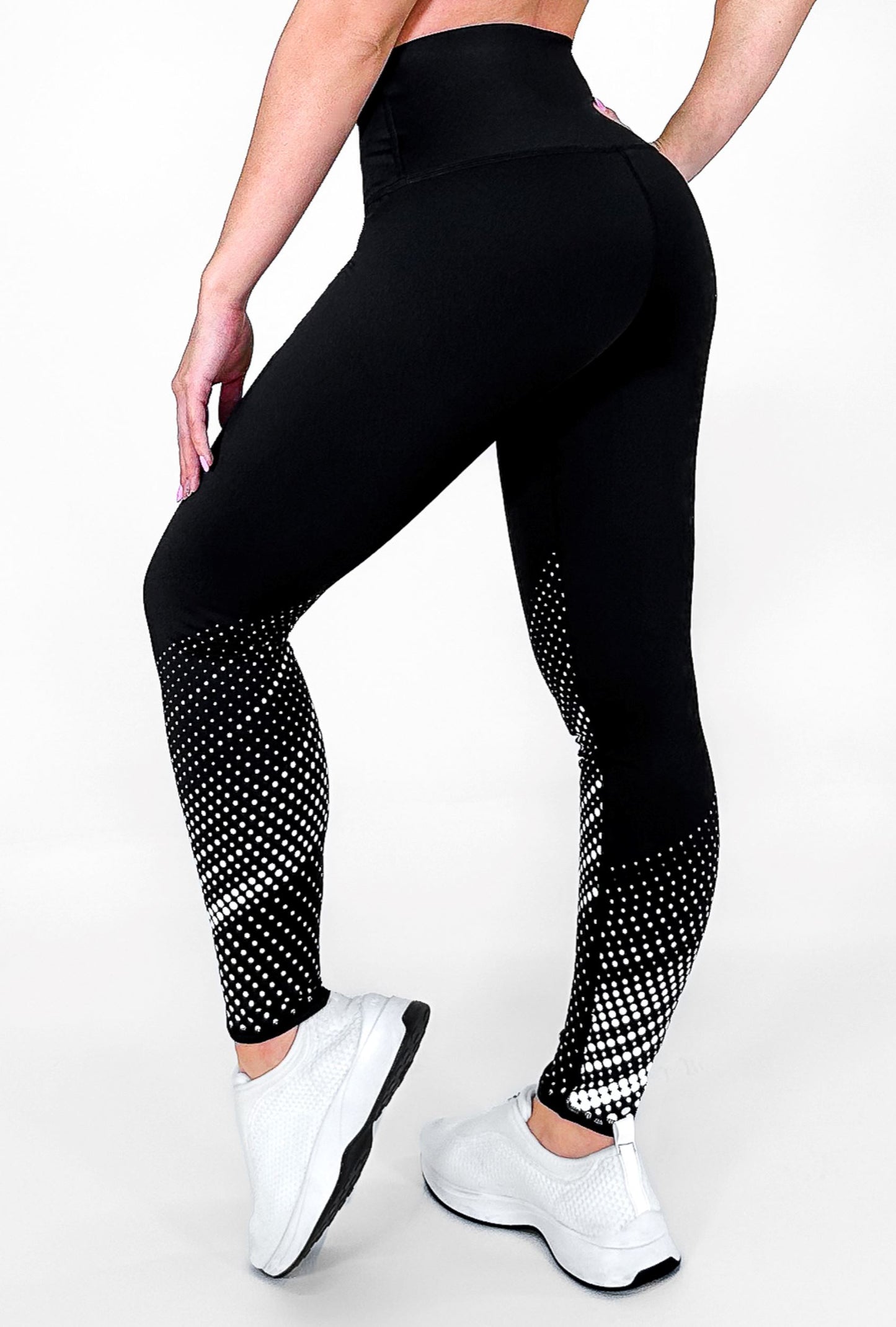 Royal Black - NUEVO | Leggin Anti-Celulitis, Anti-Fluidos Con Cintura Alta & Horma Ideal Leggins RBJ Leggins 