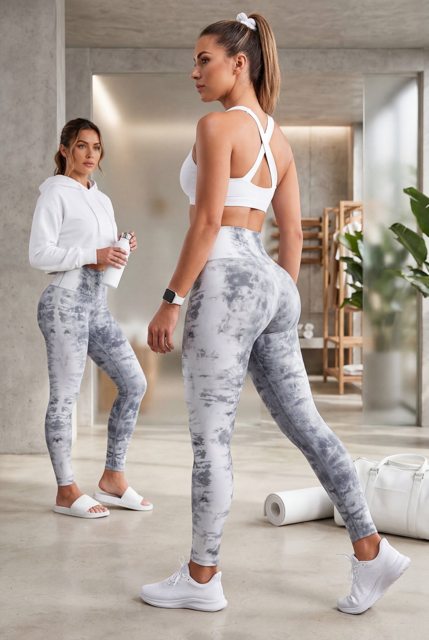 Silver Moon | Leggin Anti-Celulitis, Anti-Fluidos Con Cintura Alta & Horma Ideal Leggins RBJ Leggins 