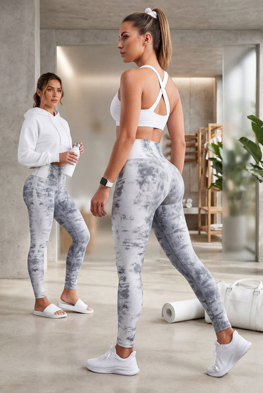 Silver Moon | Leggin Anti-Celulitis, Anti-Fluidos Con Cintura Alta & Horma Ideal Leggins RBJ Leggins 