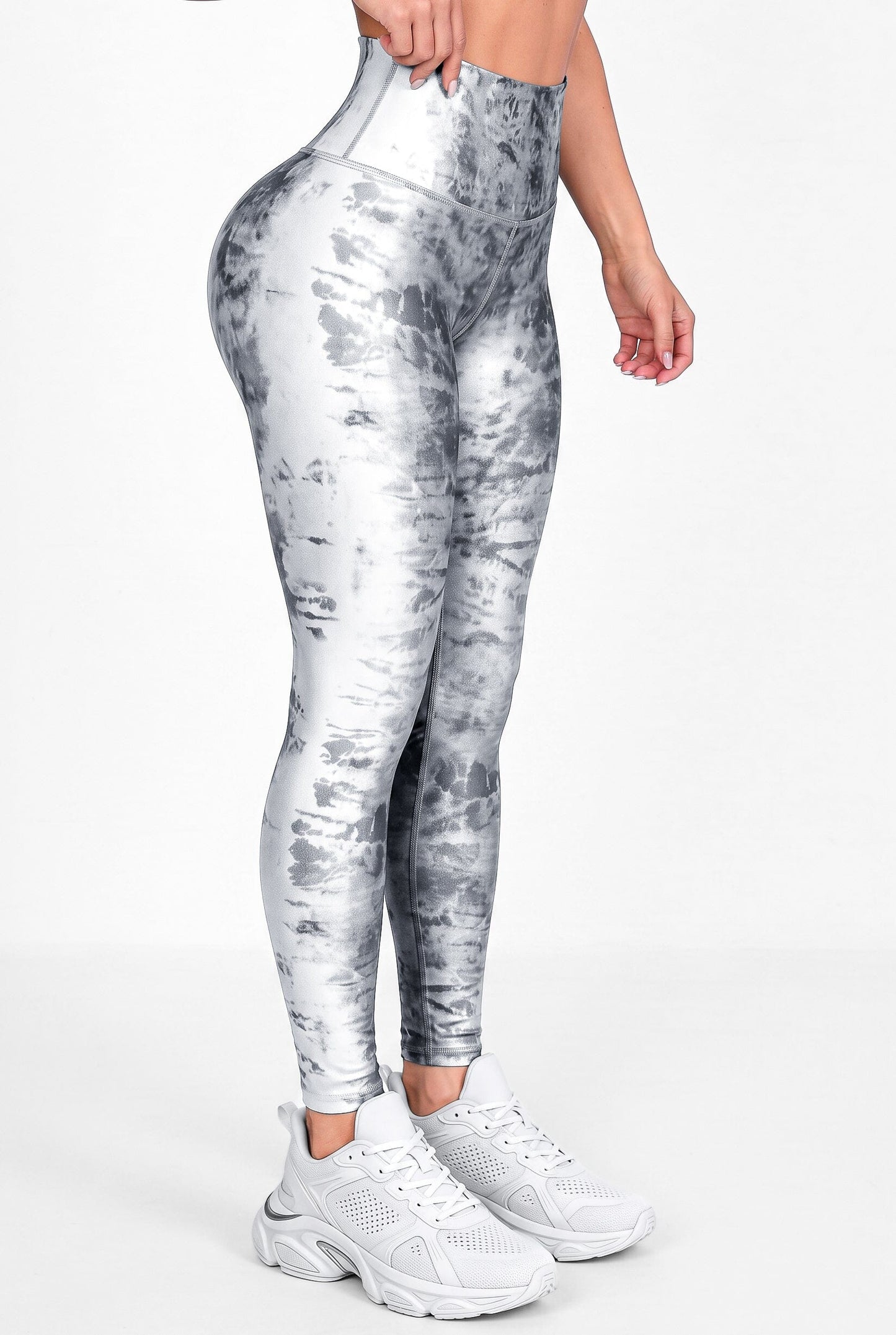 Silver Moon | Leggin Anti-Celulitis, Anti-Fluidos Con Cintura Alta & Horma Ideal Leggins RBJ Leggins 