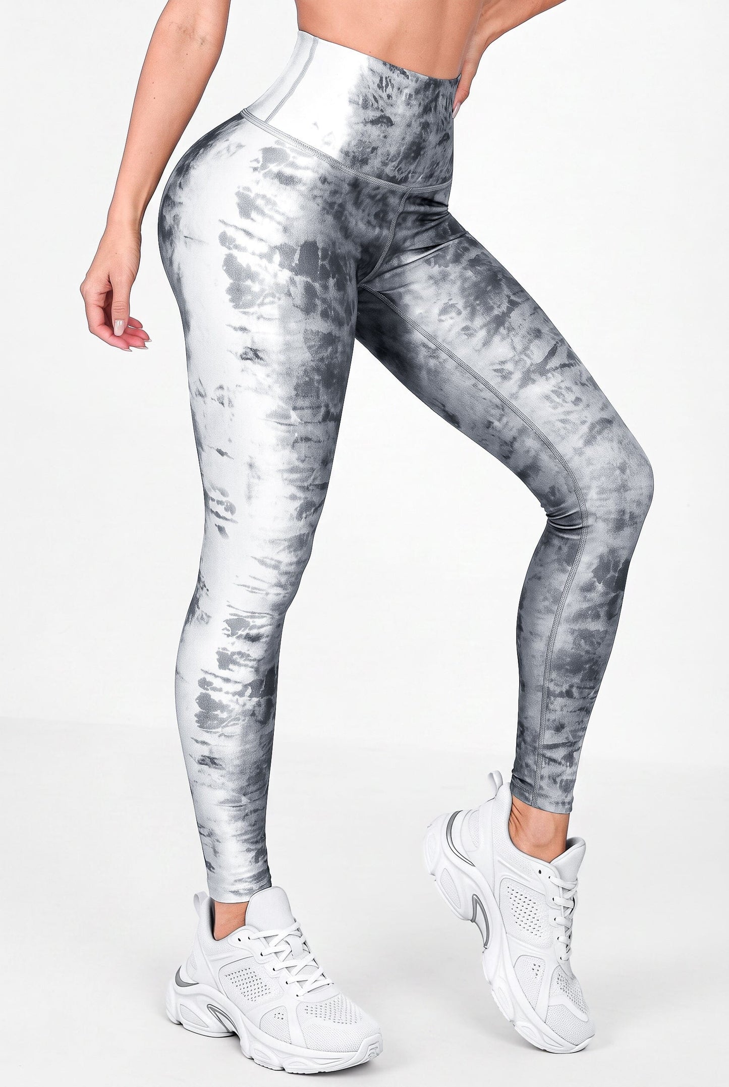 Silver Moon | Leggin Anti-Celulitis, Anti-Fluidos Con Cintura Alta & Horma Ideal Leggins RBJ Leggins 