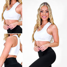 Cargar imagen en el visor de la galería, Top Grecia Blanco | Diseño Premium | Calidad y Confort Superior | Con Copas Removibles Leggins RBJ Leggins 
