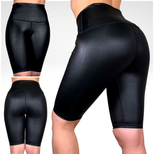 Biker Negro Universe - NUEVO | Biker Anti-Celulitis, Anti-Fluidos Con Cintura Alta & Horma Ideal Leggins RBJ Leggins 