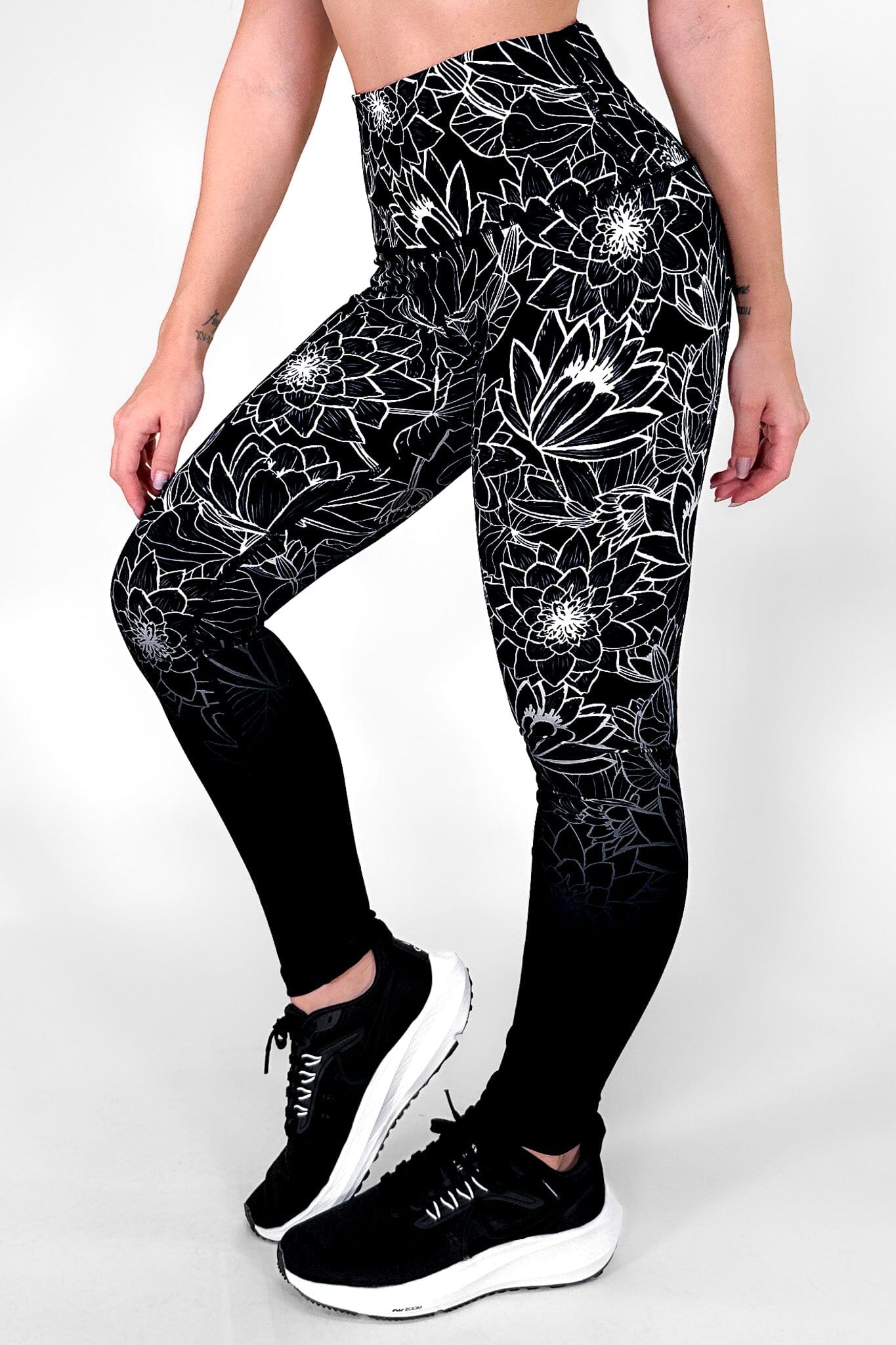 Black Oasis | Leggin Anti-Celulitis, Anti-Fluidos Con Cintura Alta & Horma Ideal Leggins RBJ Leggins 