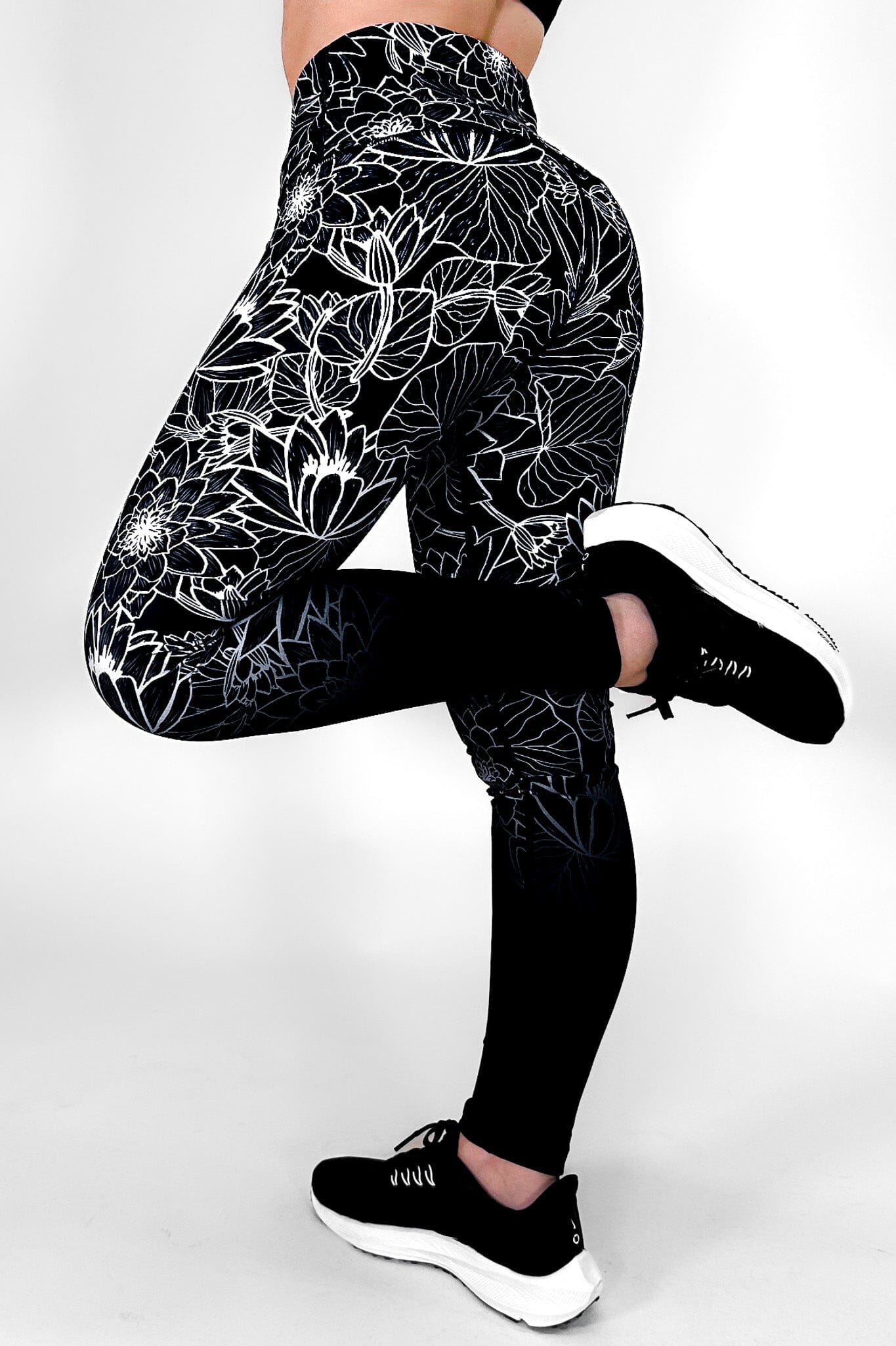 Black Oasis | Leggin Anti-Celulitis, Anti-Fluidos Con Cintura Alta & Horma Ideal Leggins RBJ Leggins 